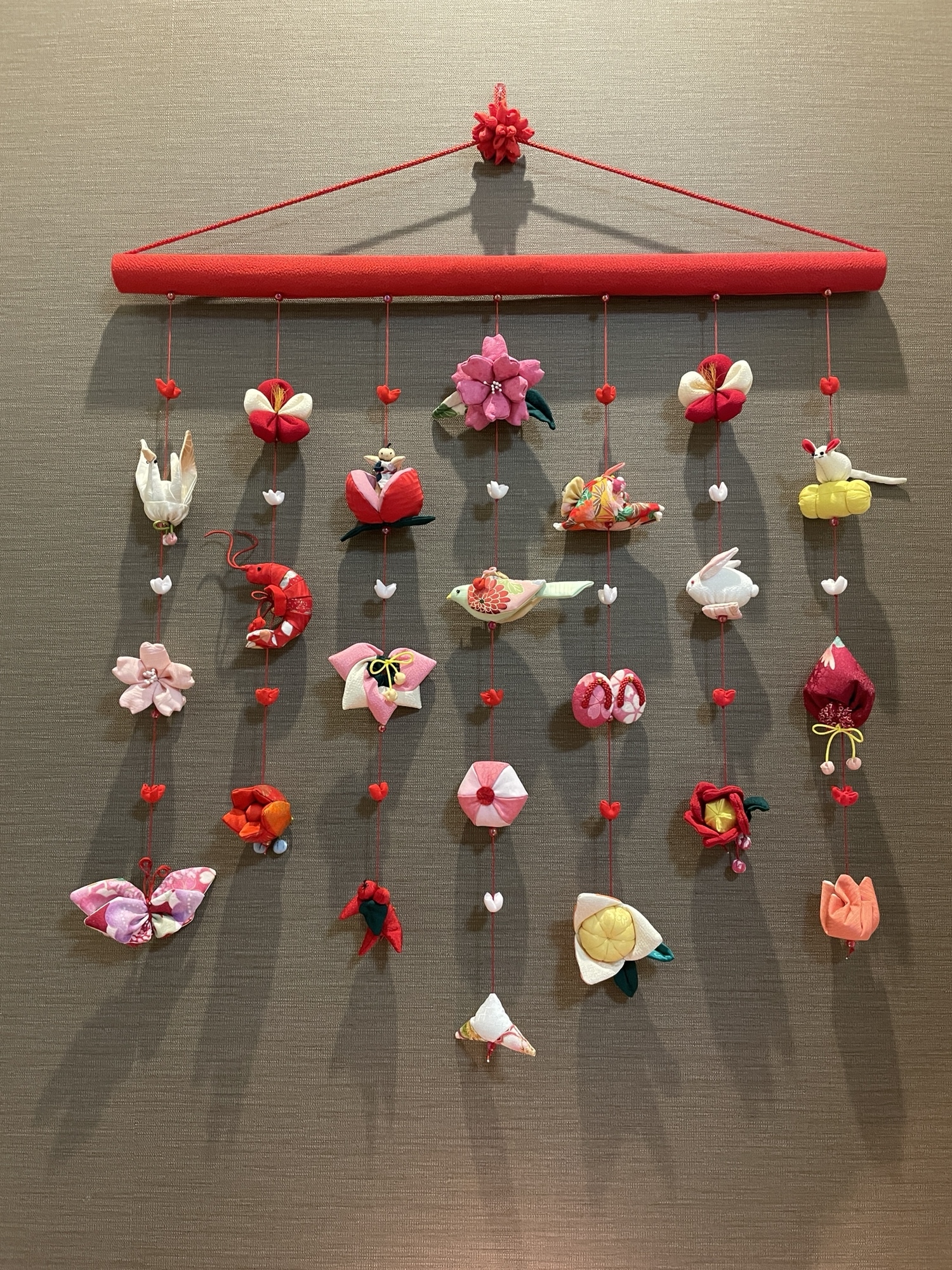 つるし雛No.123・壁掛けタイプ・桃の節句・ひな祭り・つるし飾り・さげ