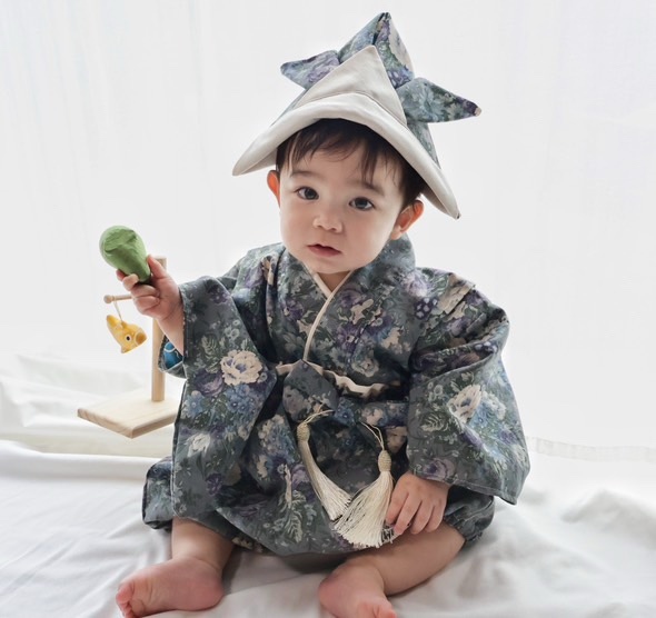 オーダー品】七五三 デニムライクな羽織袴 - Ark's GALLERY | minne