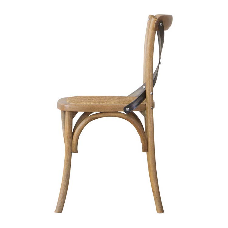 クロスバック ダイニングチェア ライトブラウン | 家具・インテリア