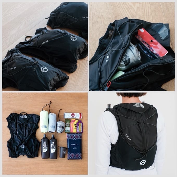 サイズ比較】TRシリーズはどのくらい入るの？？ - THE NORTH FACE