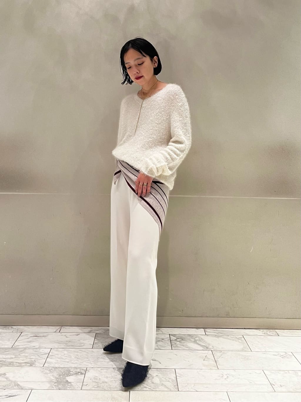 Yoshida / 161cm(TOMORROWLAND )スタイリング・コーディネート