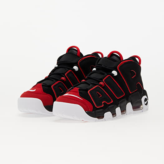 Nike Air More Uptempo '96 Black/ Black-University Red-White | Queens