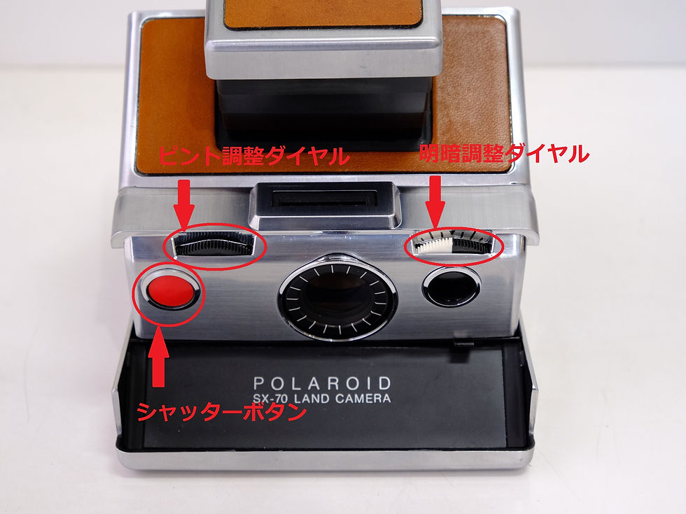 ポラロイドSX-70取扱い説明書