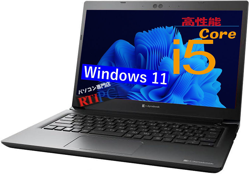 ノートパソコン Core i5 第10世代 Office2021 SSD, HDMI, WiFi
