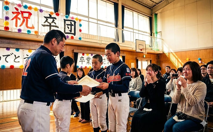 保護者の負担を最小限に！感動が伝わる「シンプル卒団式」の作り方