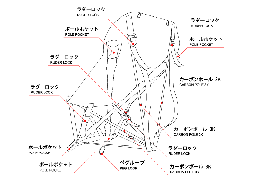 FR-chair carbon / FRチェアカーボン | fieldrecord