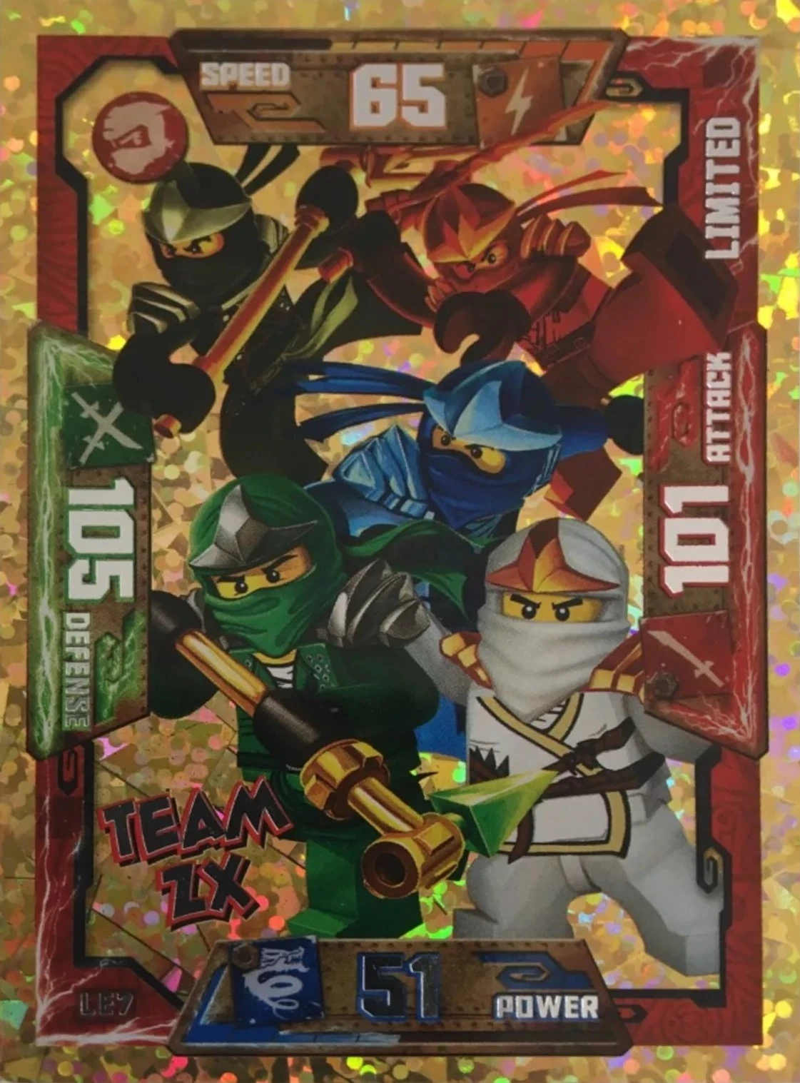 Card LE7 - Team ZX (TCG S1) | Ninjago Wiki | Fandom