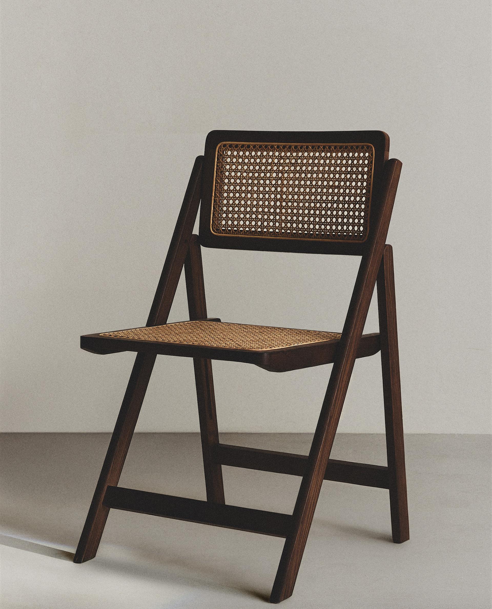 ウッド＆ラタン フォールディング チェア | Zara Home 日本/Japan