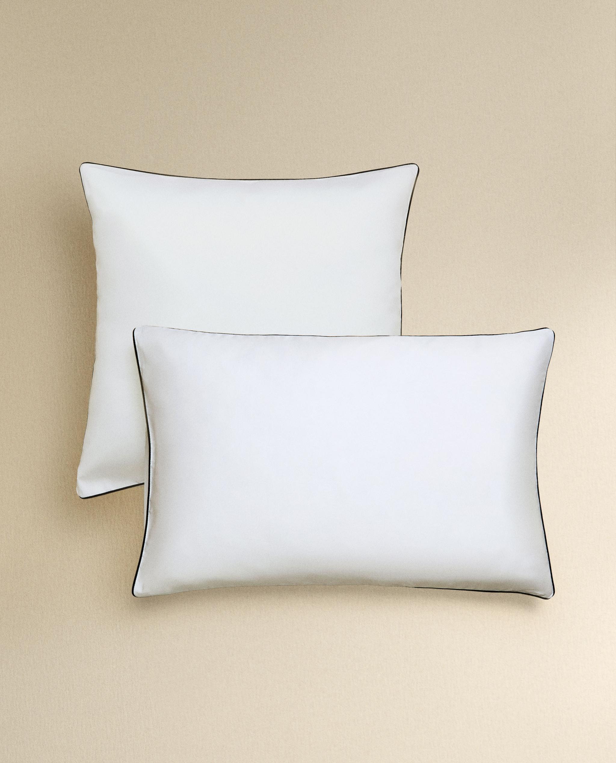 サテン パイピング ピローケース | Zara Home 日本/Japan