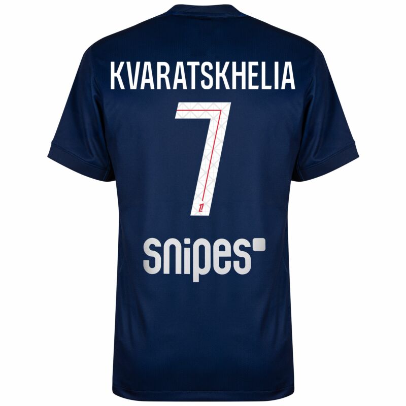 Nike PSG Home Kvaratskhelia 7 Jersey 2025-2026 (Official Ligue 1