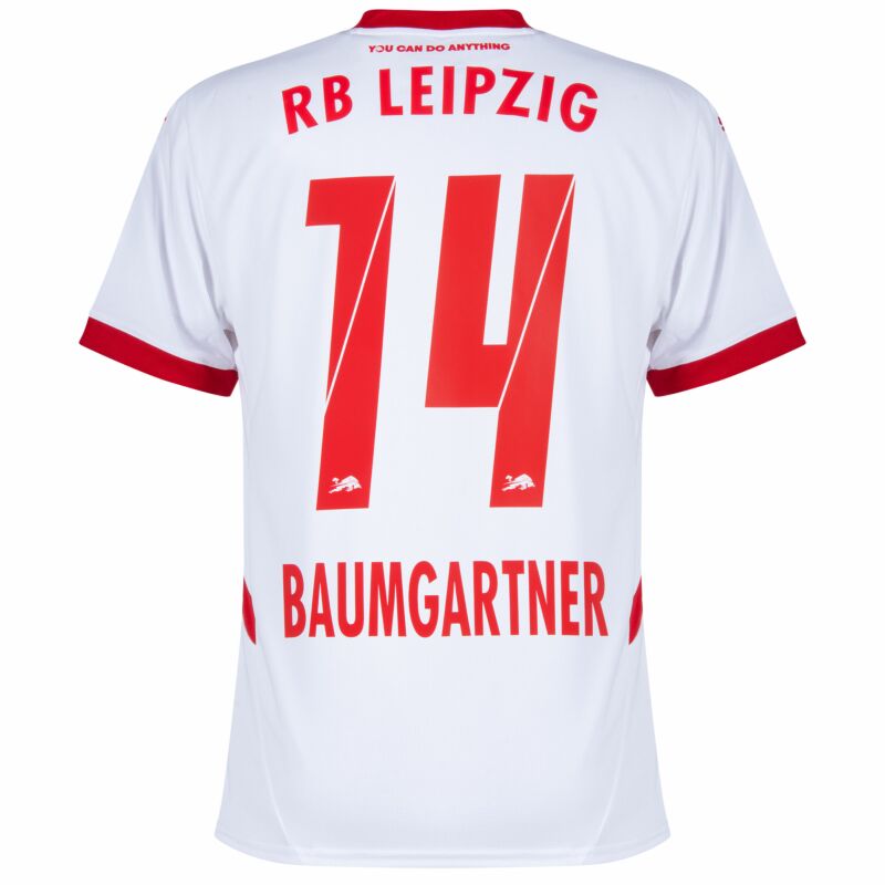 Puma RB Leipzig Home Baumgartner 14 Jersey 2024-2025 (Official