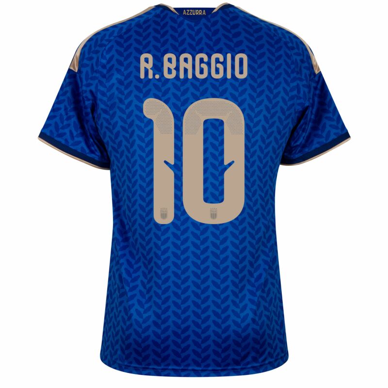 adidas Italy Home R. Baggio 10 Jersey 2026-2027 (Official Printing)
