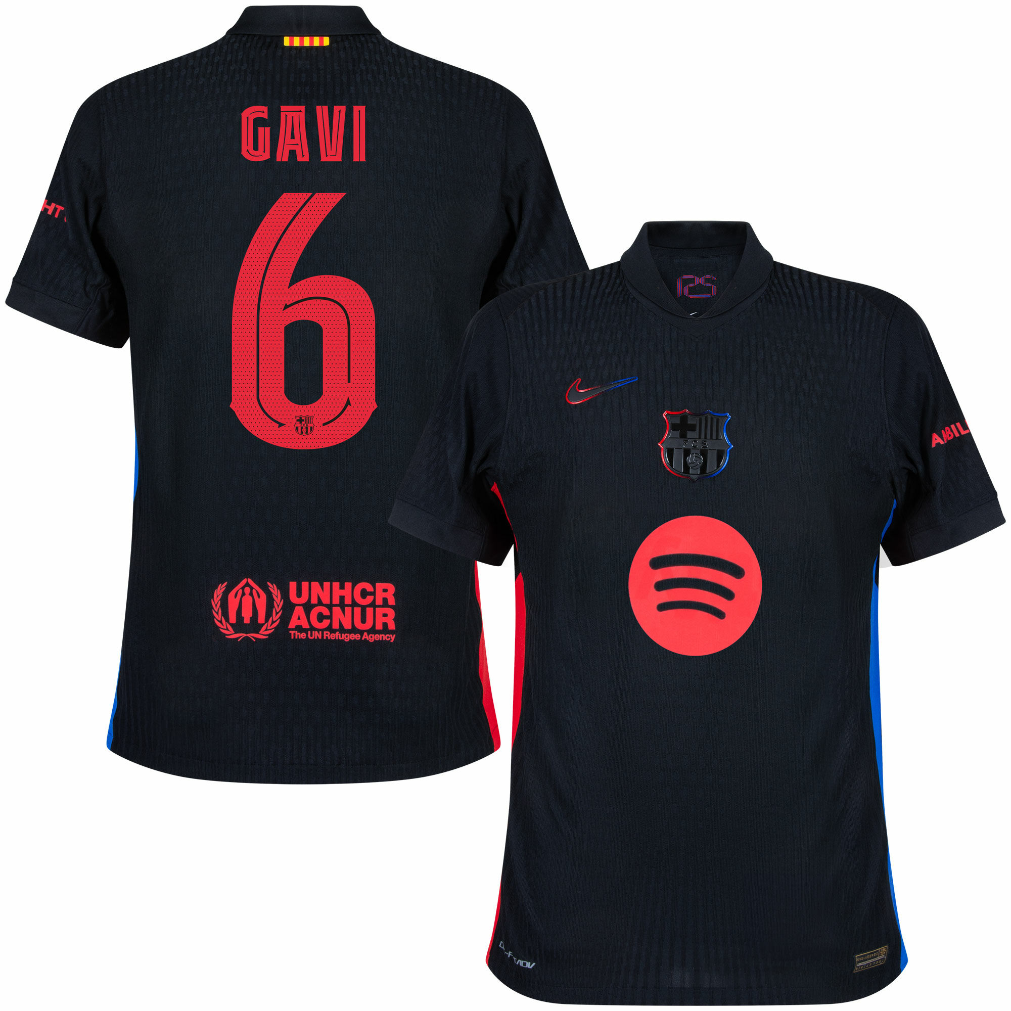 Nike Barcelona Dri-Fit ADV Match Away Gavi 6 Jersey 2024-2025 (Cup
