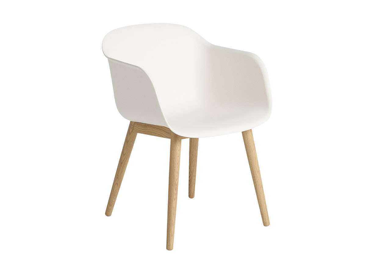 Muuto FIBER ARMCHAIR WOOD BASE / ムート ファイバーアームチェア
