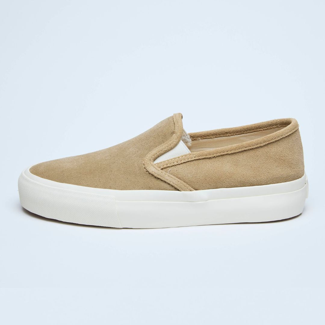 ZUPPA Suede Sand Beige | ベージュスエードスリッポンスニーカー