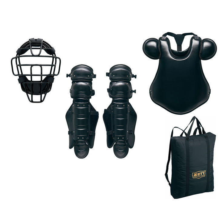 2025モデル】ゼット 硬式 キャッチャー防具 3点セット マスク