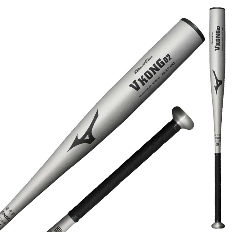2024新基準対応】ミズノ 硬式 金属バット Vコング02 グローバル