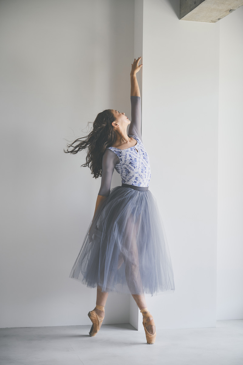 stina / type U ballerina + / Sonata blue
