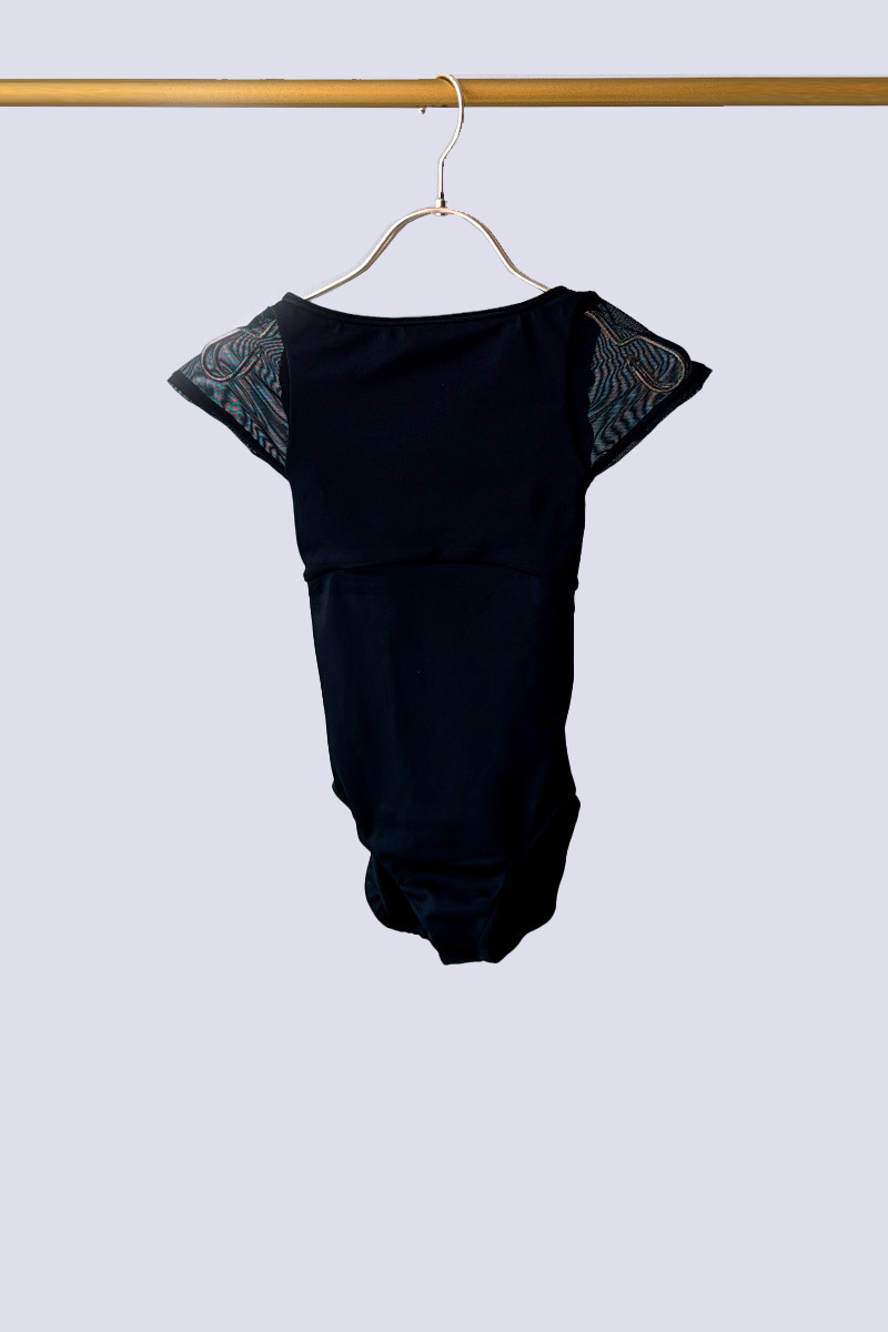 stina / BLACK stina type P cap sleeve / lady / kids & girl