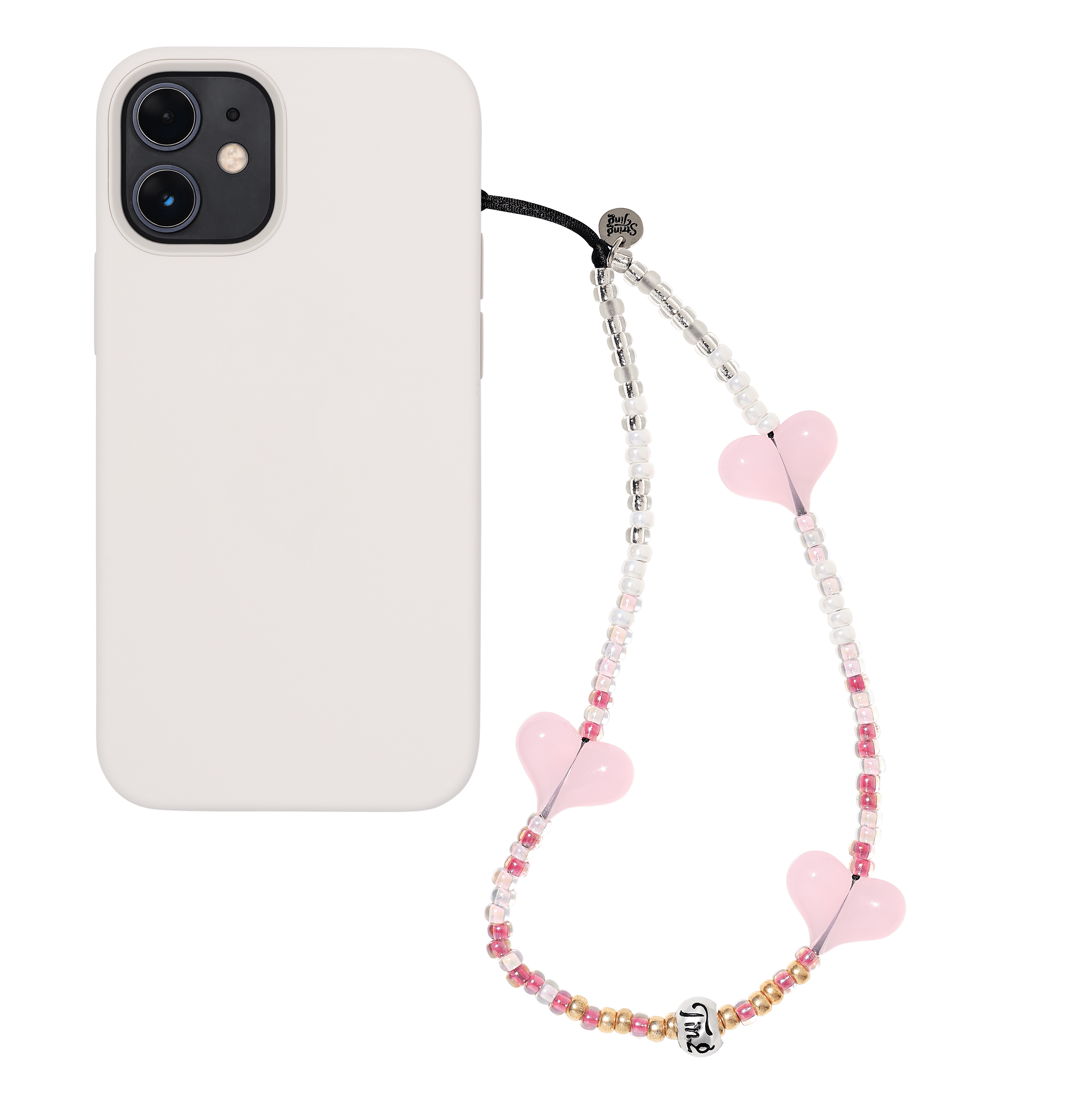 stringting アヒルとビッグハートのストラップ stringting アヒルと