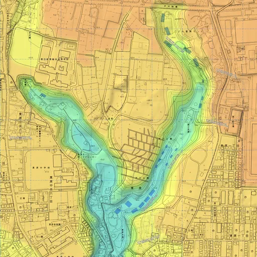 高座海軍工廠第三工場区アーカイブMap（試作版） | Original map
