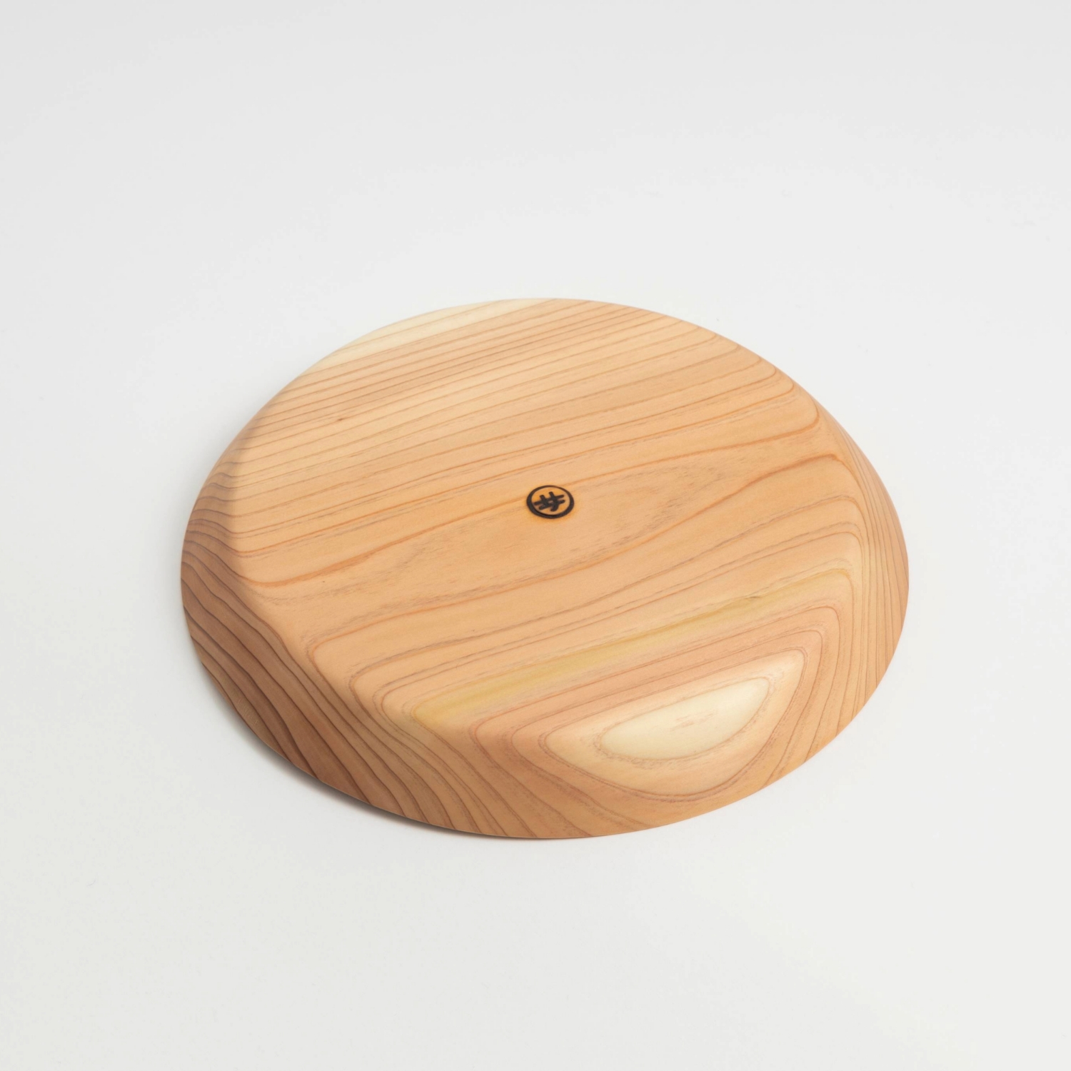 佐藤木材容器/KACOMI 八寸 白 -秋田杉で作った驚くほど軽い、ガラス