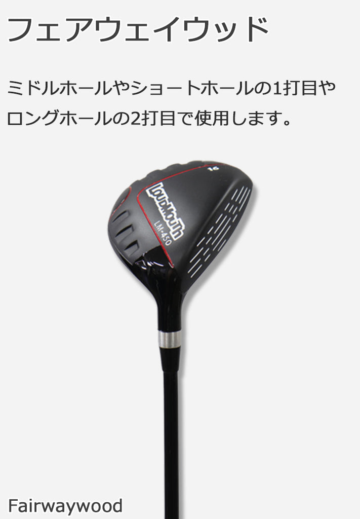 ラウドマウス レディース クラブセット LM-LS0004 – SUNVALLEY-INC