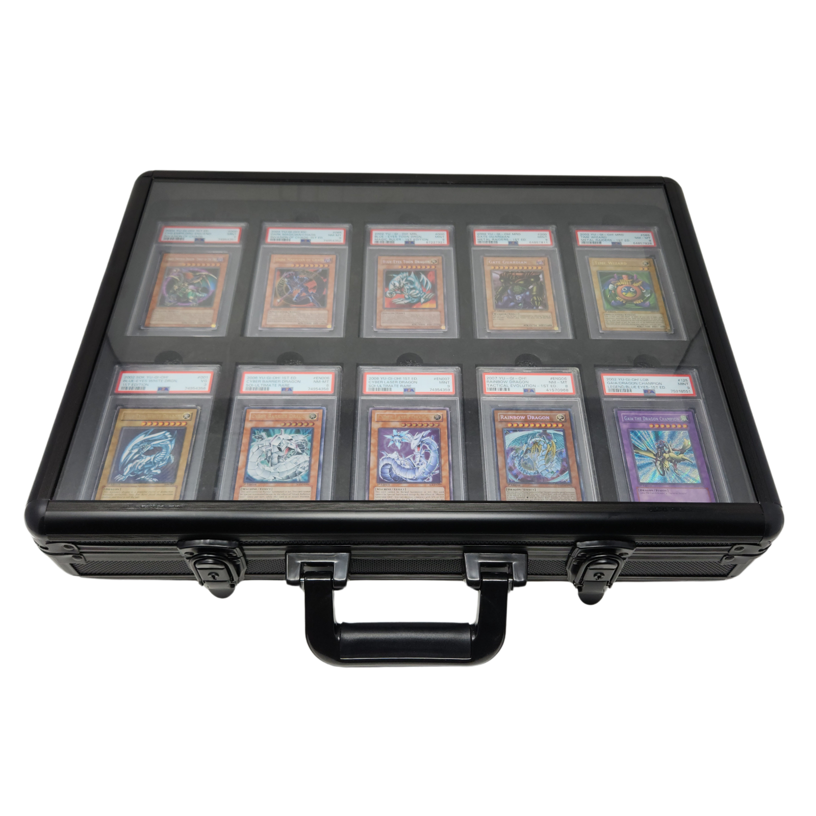 コレクター向けアルミPSAカードディスプレイケース | Sun Case