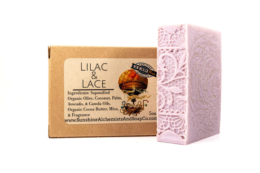 Lilac & Lace Vegan Organic Handmade Soap – Sunshine Alchemists