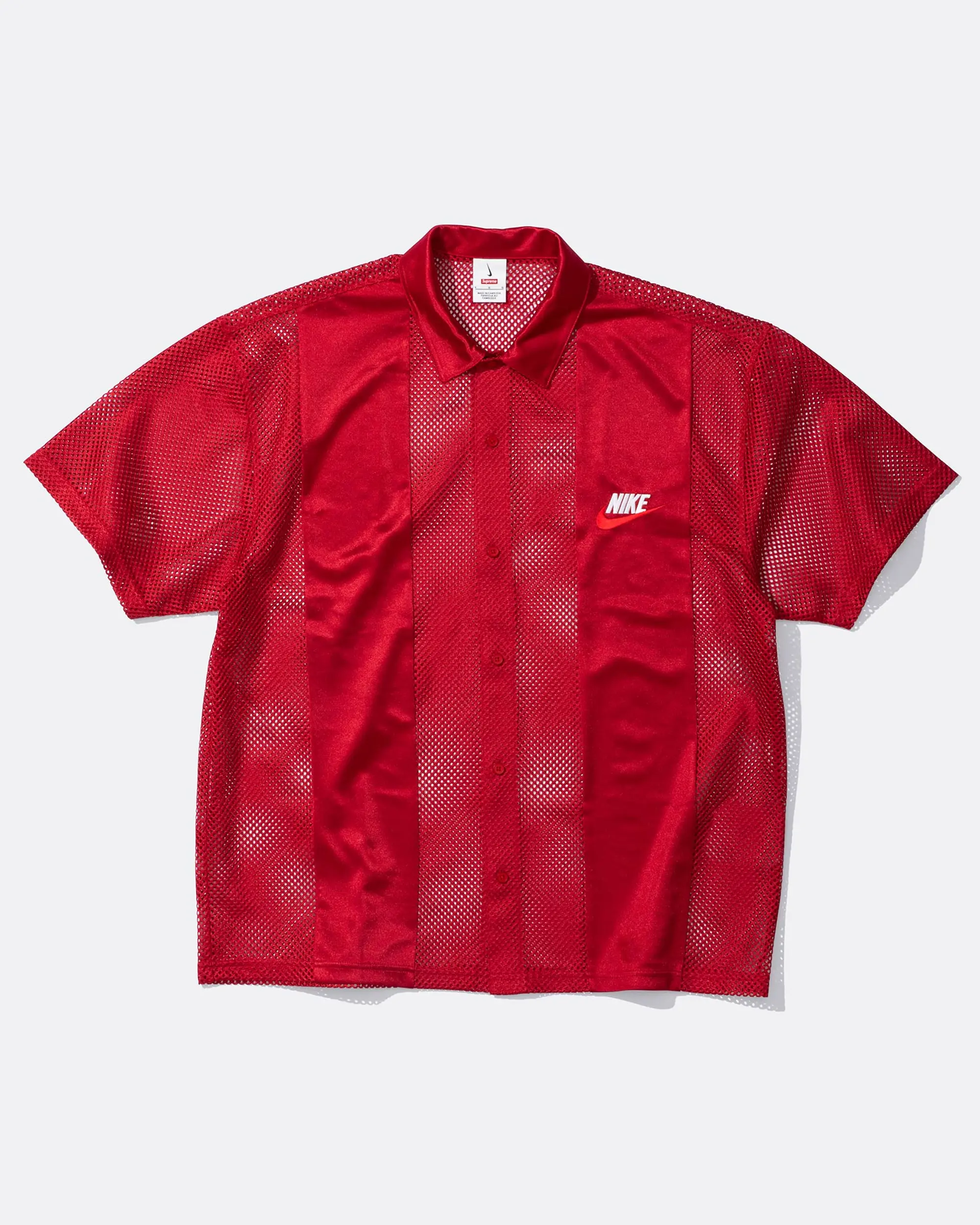 Supreme®/Nike® Mesh S/S Shirt | Supreme 24ss