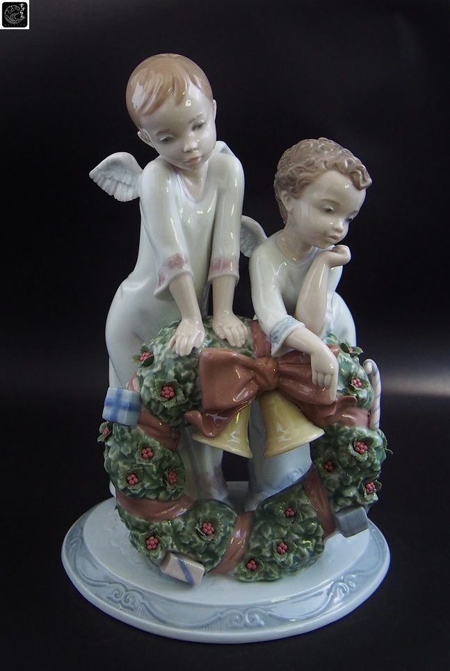 リヤドロ】【天使のクリスマス】【絶版】【限定品2500体】【1863】