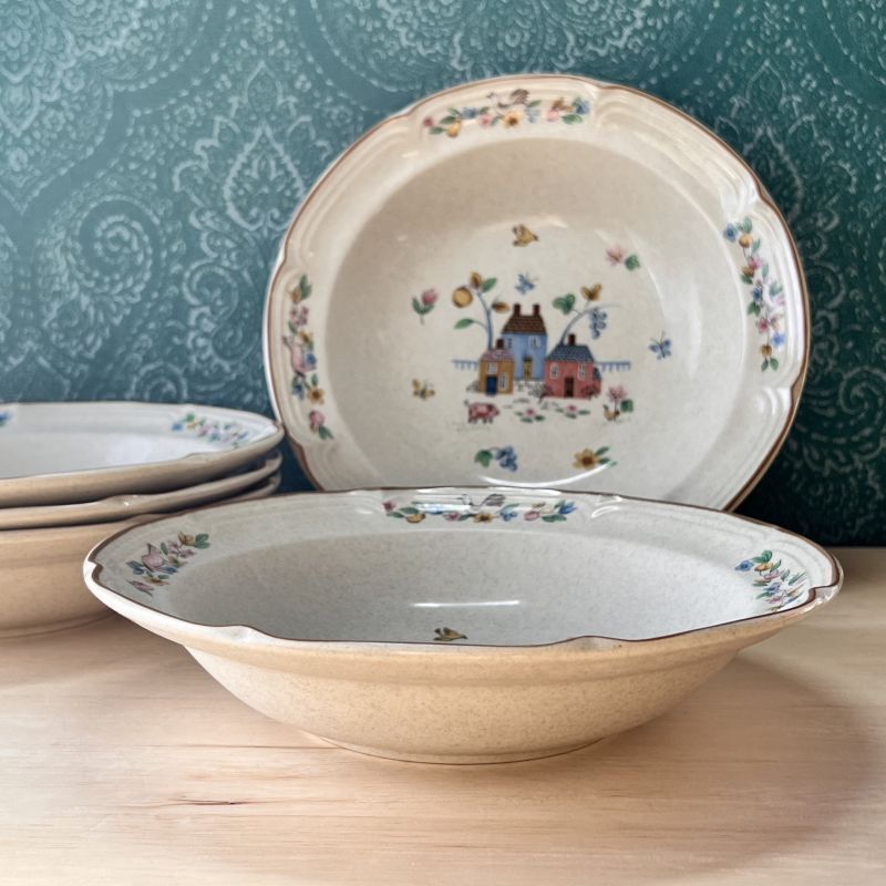 YAMAKA ヤマカ HEARTLAND ハートランドアメリカンカントリー 23cm深皿