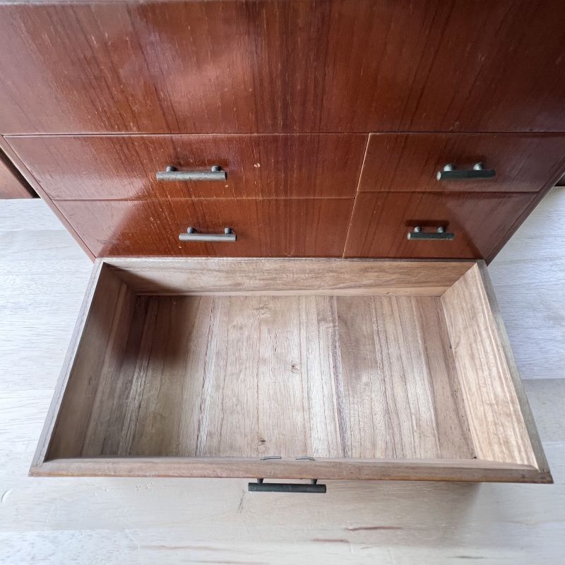 昭和レトロ 昔の裁縫箱 小引き出し 木製 vintage